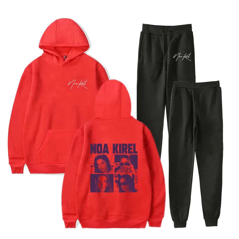 Noa Kire merch vintage  hooded  Two Piece Set vintage Sweatshirt  Men/ Women's Set rip hip hop  Pullover