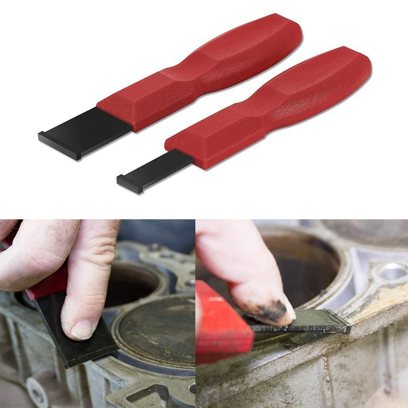 

Super Carbide Gasket Scrapper Tool Carbide Scraper for Metal Carbide Scraper Set Non-Damage Sealant Remover for Cylinder Head