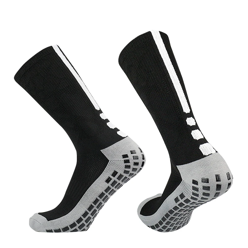 Training Football Silicone Non-slip Competition New Socks Men Women Outdoor Sports Breathable Sweat Wicking Soccer Socks