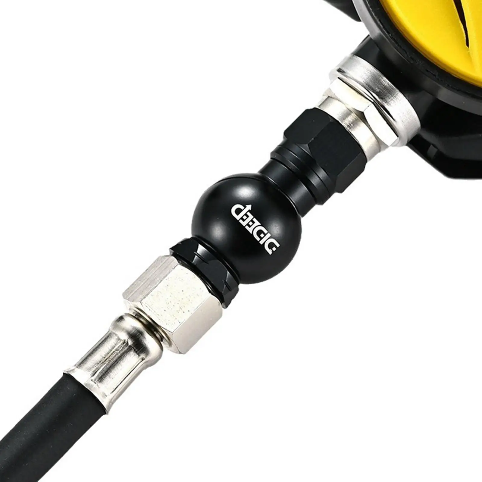 Universal 360 Degree Swivel Connector for 2nd Stage Regulator