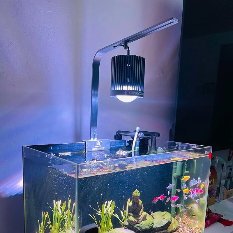 Fish Tank Light Plant Growth Aquarium LED Light Germicidal Reef Tank Lamp   Fish Supplies Specialty Aquarium Lighting spotlights