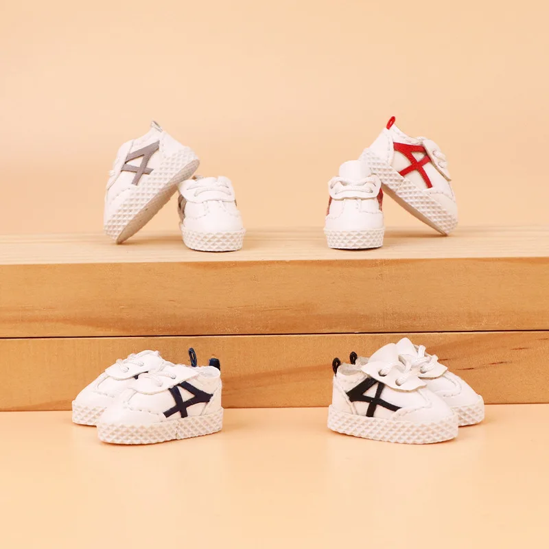 OB11 Sneaker Shoes Obitsu11 Casual Shoes, Accessories Toys Suitable for GSC Dod Body, 1/12 BJD Dolls