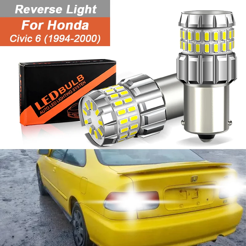 

2 шт., задние фонари для Honda Civic 6 1156-4040