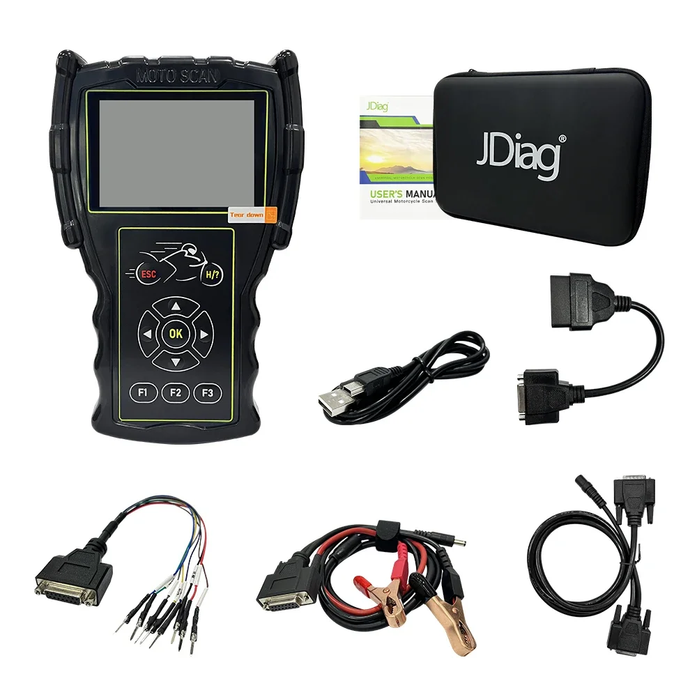 JDiag M100 Pro Motorcycle Scanner D87 D88 Function Diagnostic Tool Diagnosis Scanner For Motorcycle Professional Detection