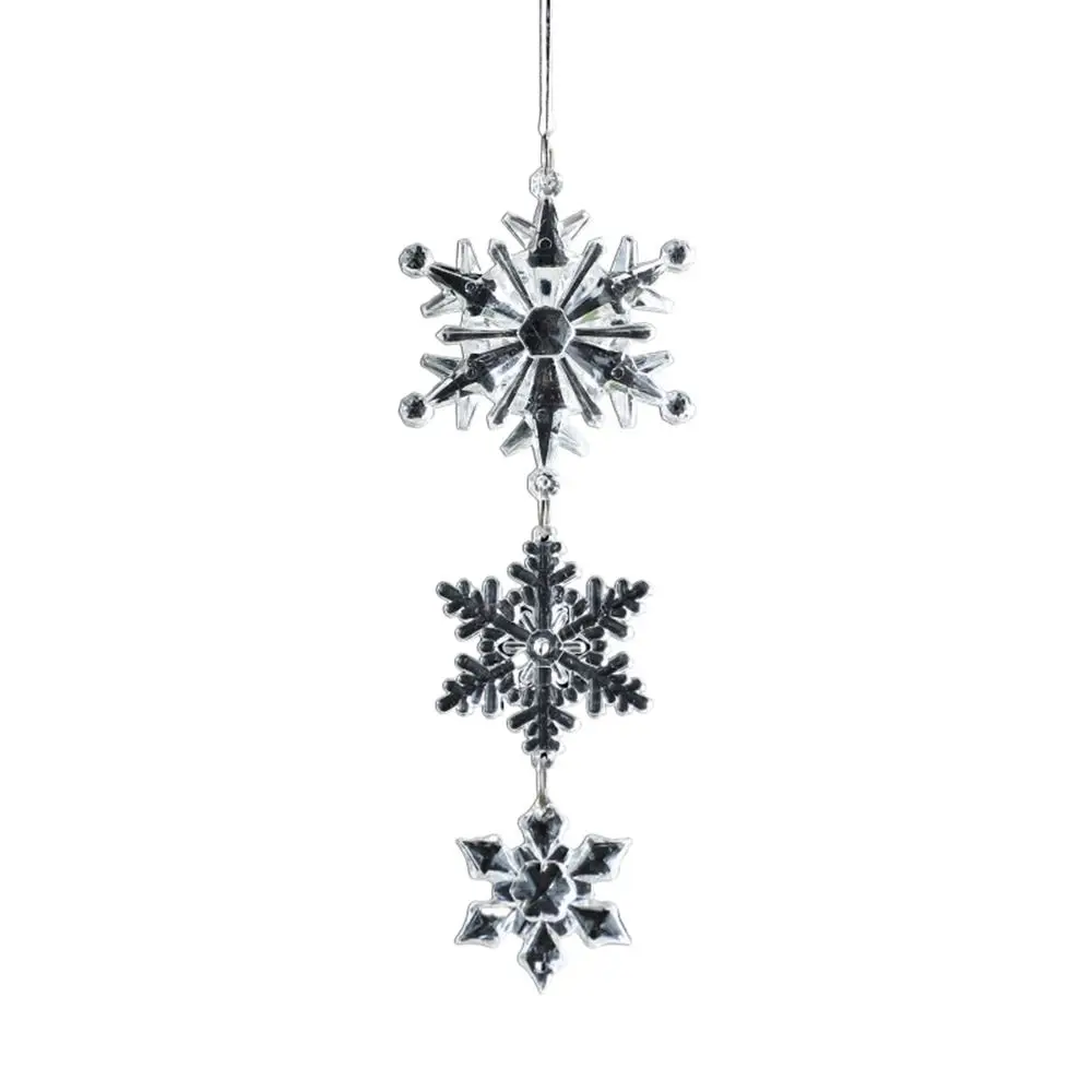 

New Year Acrylic Hanging Decorations Pendant Christmas Tree Ornaments Crystal