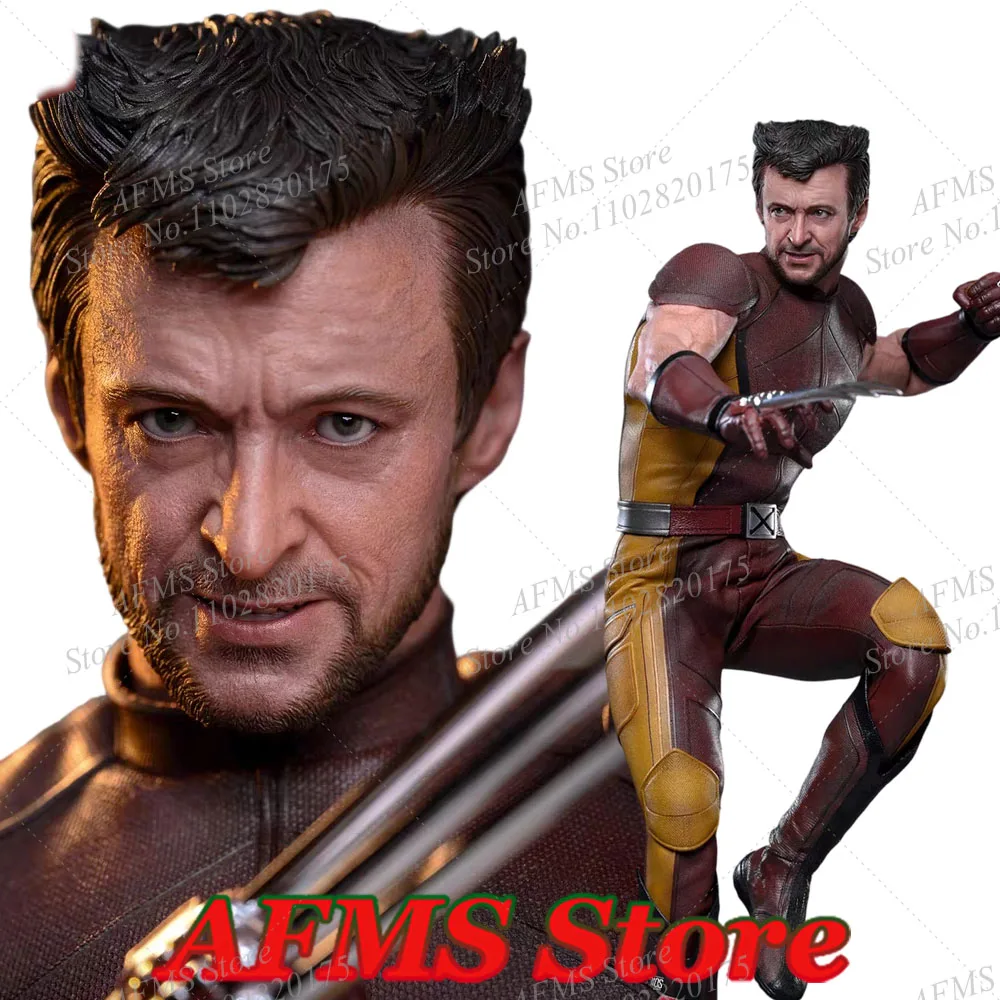 

Коллекционная фигурка HOTTOYS MMS831 в масштабе 1/6, Дедпул Росомаха, классический коричневый и коричневый воин, 12 дюймов, мужская фигурка солдата Mo