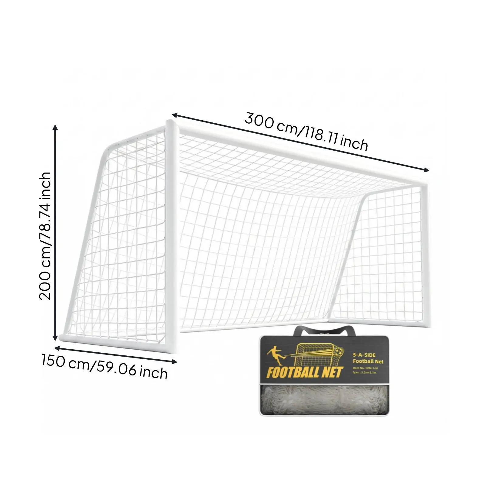Football Training Net PE Material Soccer Goal Mesh Impact Resistant Sports Gear for Team Practice Fields view 4