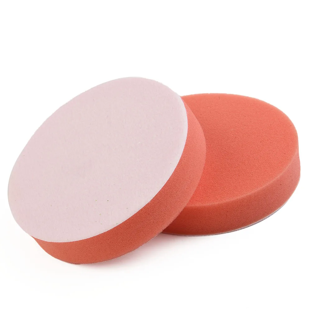 20 Pack 125mm For Car Polishing Sponge For Pads Flat Buffing and Waxing Accessories Compatible with For Car Polisher Tools