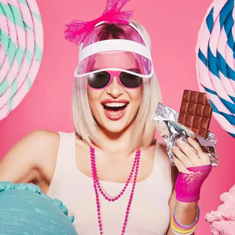 R1WE 80年代ドレスコスチュームアクセサリー