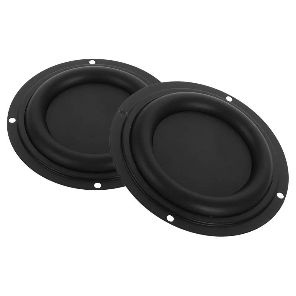 2 PCS Bass Diaphragm Speaker Radiator Repair Replacement Rubber Vibration Membrane DIY