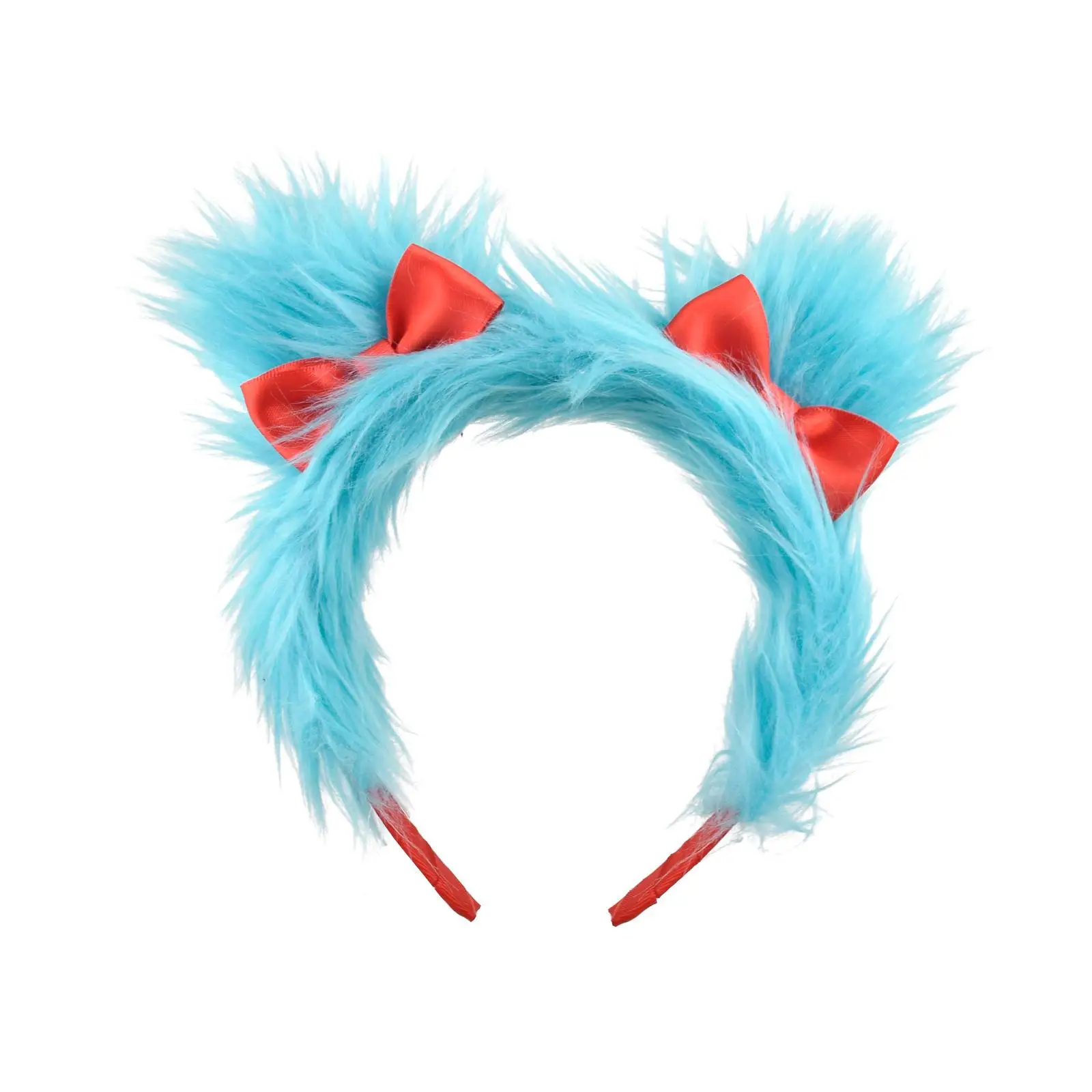 Diadema de felpa para disfraz de Cosplay, accesorios para vacaciones, Carnaval, juego de rol