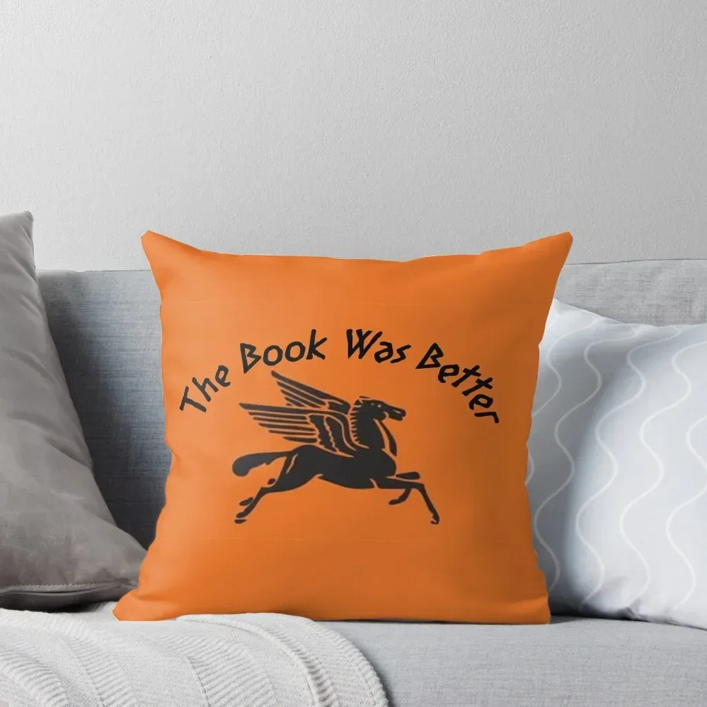 

The Book Was Better - Percy Jackson Throw Pillow Pillow Case Christmas Marble Cushion Cover christmas ornaments 2025 pillow