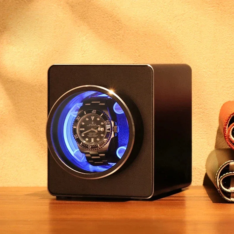 

Automatic Mechanical Watch Winders Made of Aluminum Alloy Material Household Anti Magnetic Free Customization Name Watchwinder