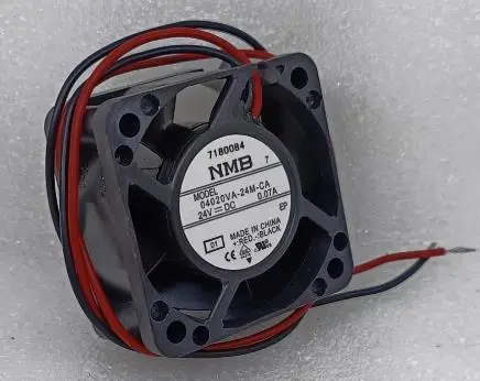 New Cooler Fan for NMB 04020VA-24M-CA/AA 24V 4cm 4020 Waterproof Frequency Converter Cooling Fan 40*40*20mm