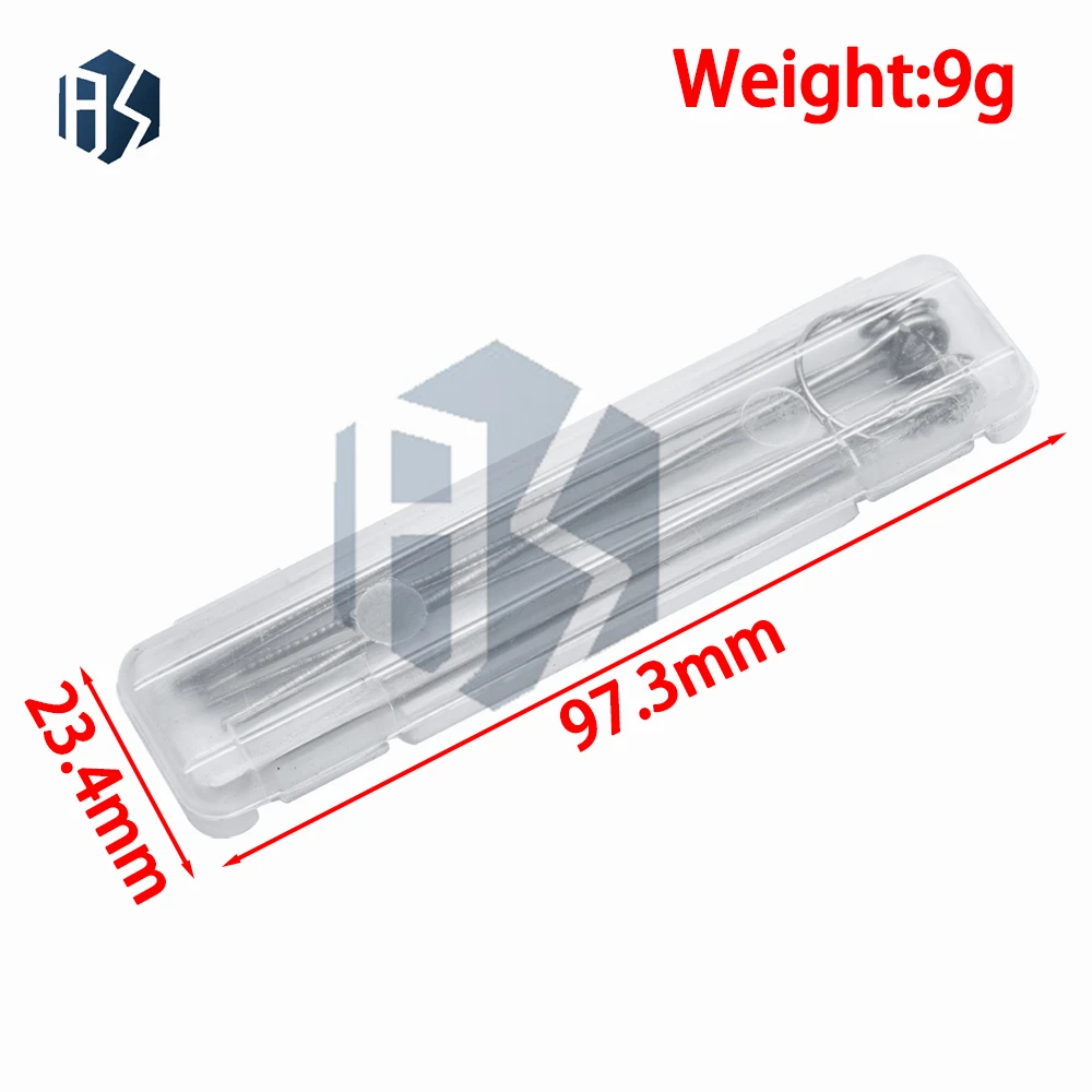 10 Kinds Stainless Steel Needle Set PCB Electronic Circuit Through Hole Needle Desoldering Welding Repair Tool 80mm 0.7-1.3mm