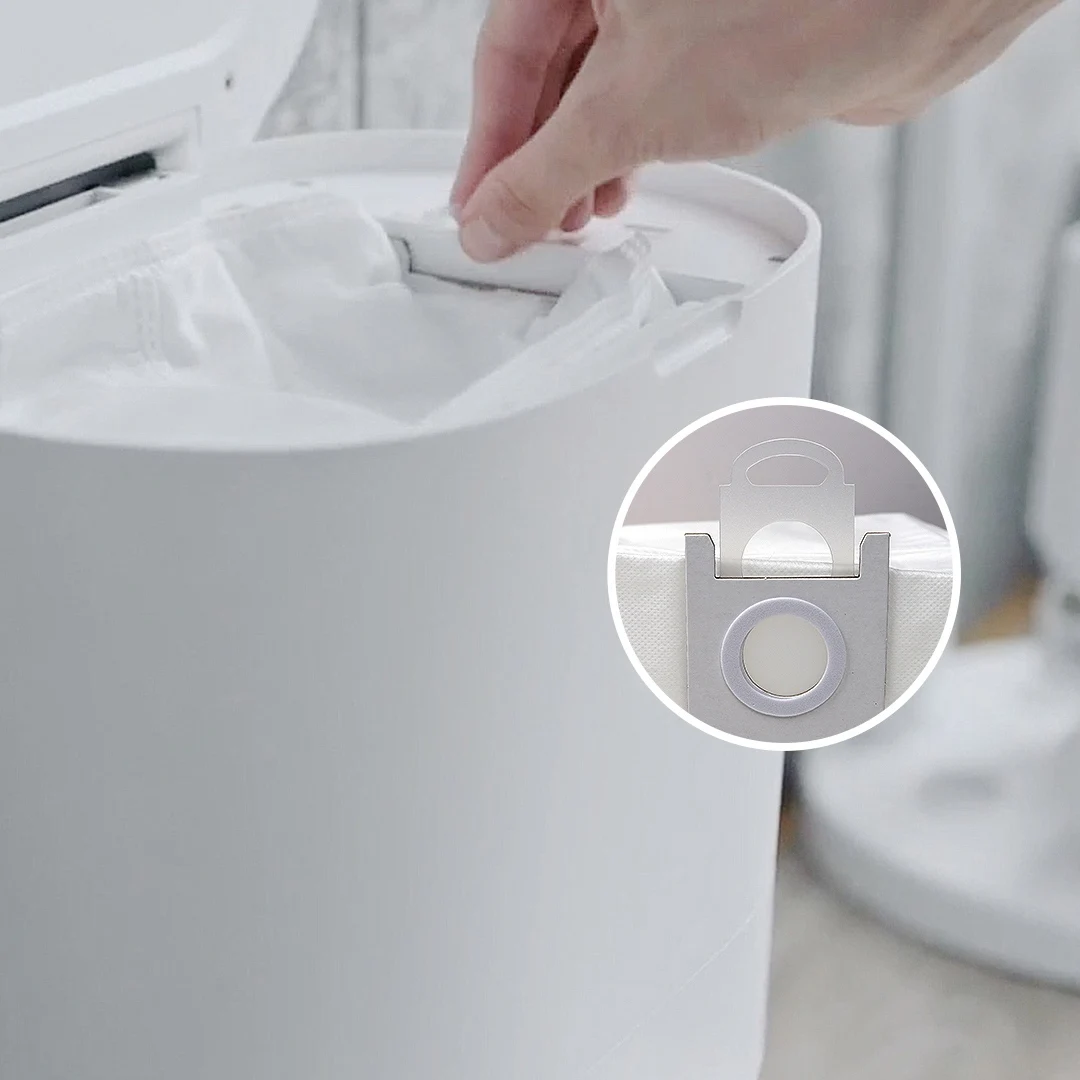 Bolsa de repuesto para Robot aspirador Xiaomi Roidmi, accesorio de repuesto para aspiradora, Barre EVE Plus, paquete de 8
