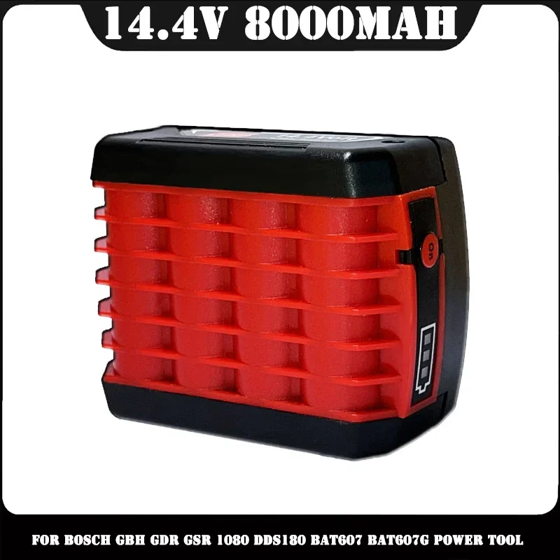 

For BOSCH 8000mah LITHIUM-ION BATTERY GBA 18v 8.0 Ah Professional GBA GSR GSB BAT609 Rechargeable Battery