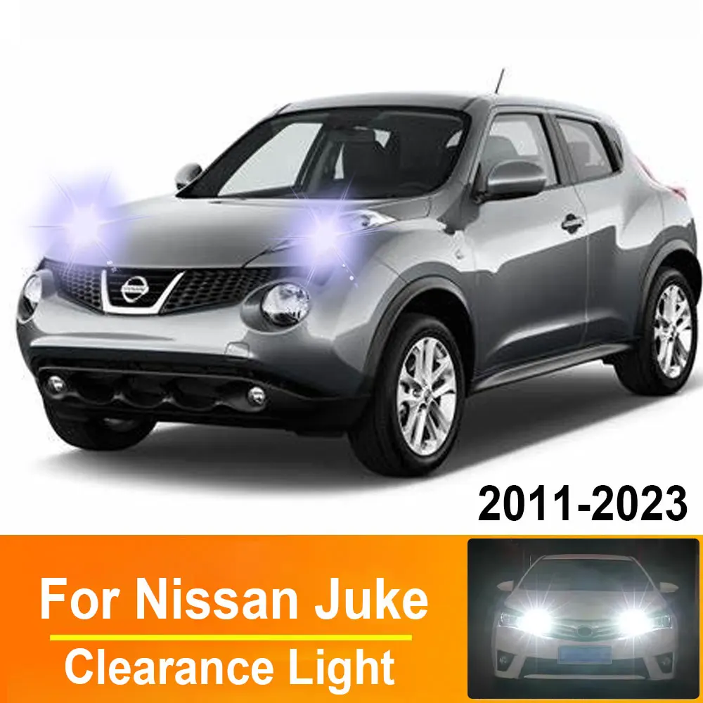 2Pcs T10 LED Bulbs Parking Lamp For Nissan Juke 2011 2012 2013 2014 2015 2017 2018 2019 2020 2021 2022 2023 Clearance Lights