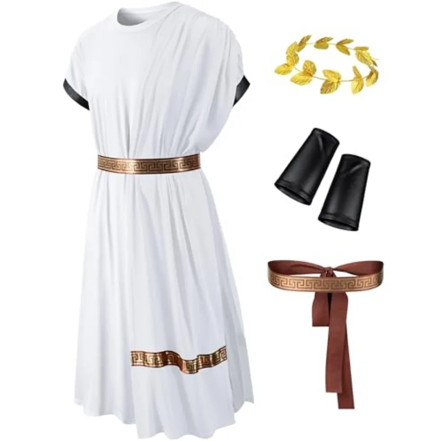 

TOKYO REVENGERS Adult Toga Costume Roman Robe Greek God Outfit Halloween Cosplay Costume Accessories Set
