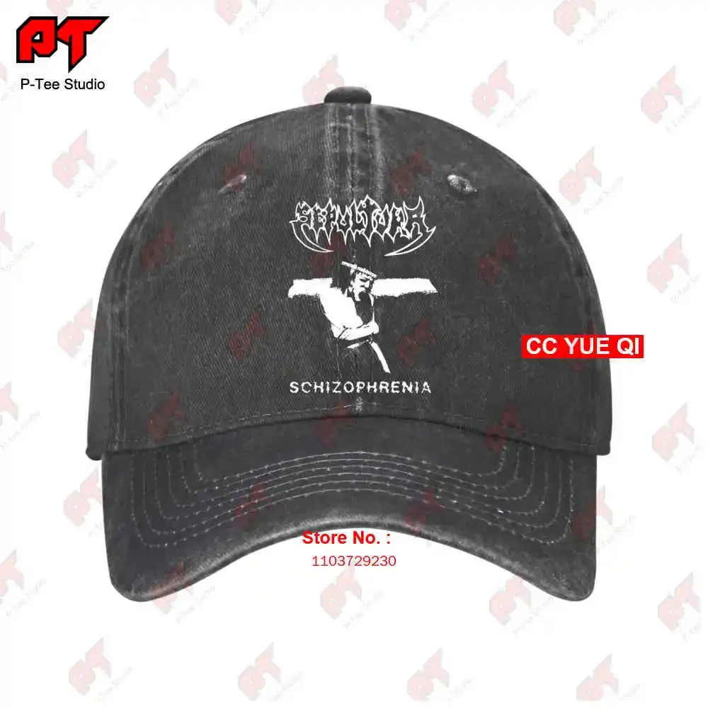 Sepultura Schizophrenia V1 Poster Album Cover Heavy Metal Hard Rock Baseball Caps Truck Cap RVLP