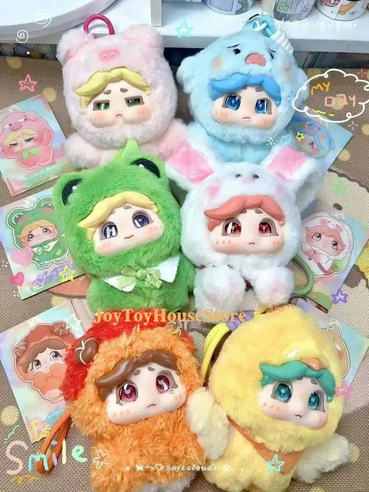 

Подлинная серия Luoluo Seeing Childhood, слепая коробка, фигурки, милые виниловые плюшевые куклы, украшения, модный декор для рабочего стола, подарки на день рождения