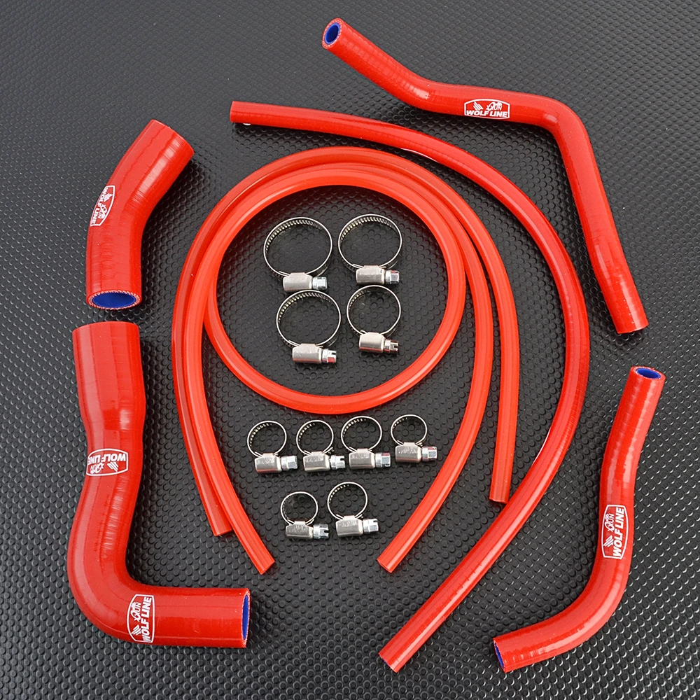 

For Aprilia RS 660 RS660 Silicone Radiator Coolant Hose kit Water-cooled Pipes Tube 2021 2022 2023 2024 2025