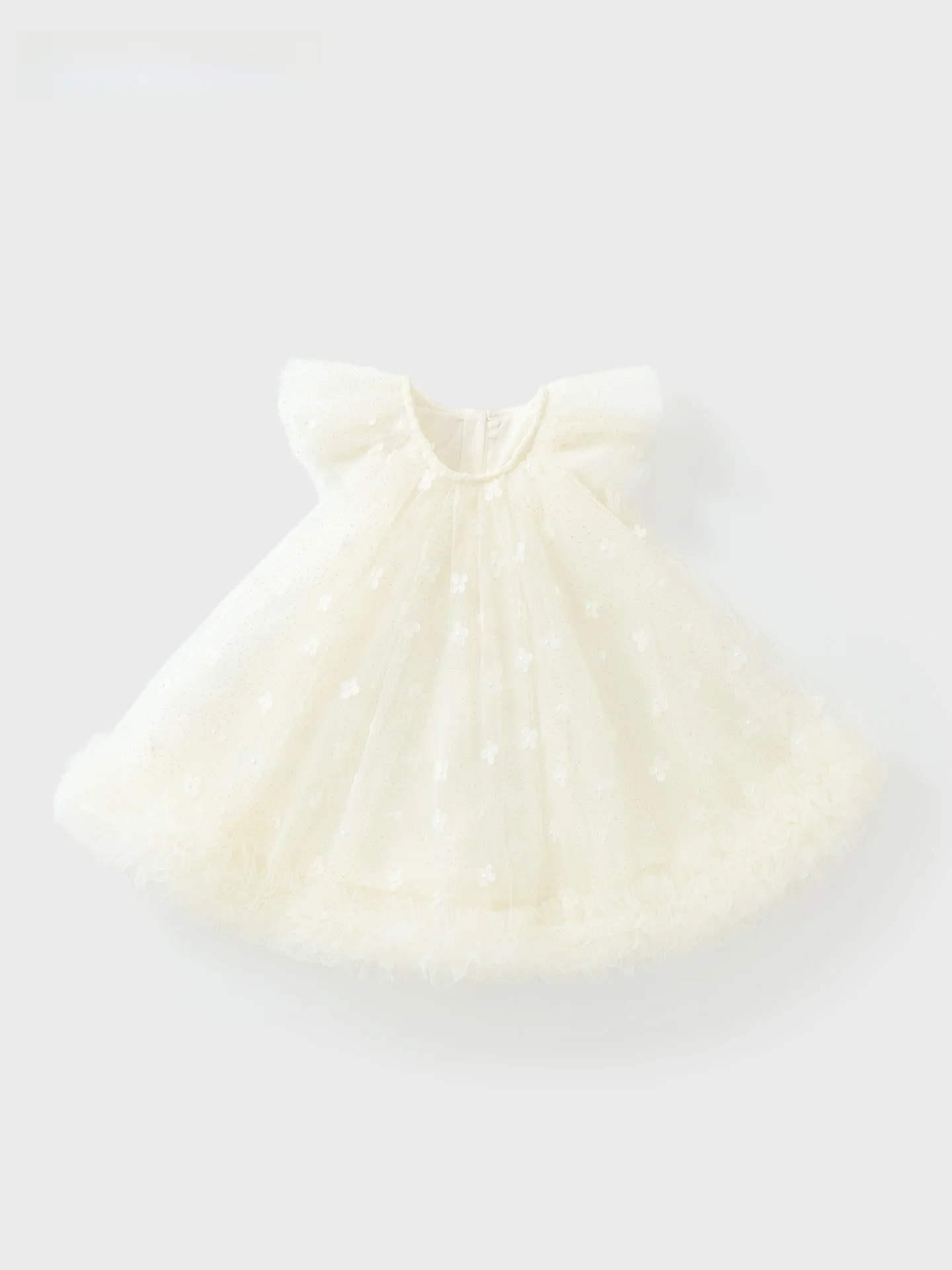 sweet-princess-dress-for-baby-girls-summer-mesh-skirt-with-flying-sleeves-high-waist-soft-fabric-daily-wear-non-elastic