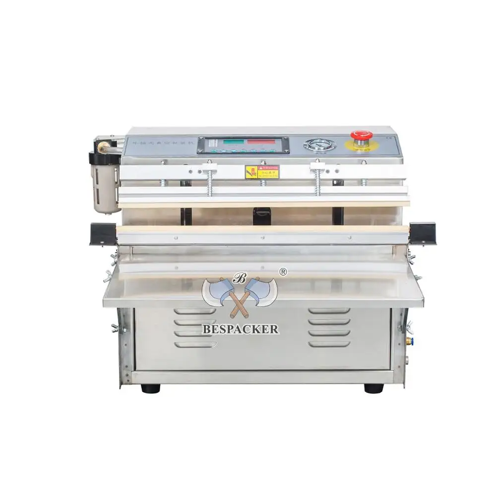 DZQ-500TE Automatic commercial stainless steel dry fish dates grain food vacuum packing machine