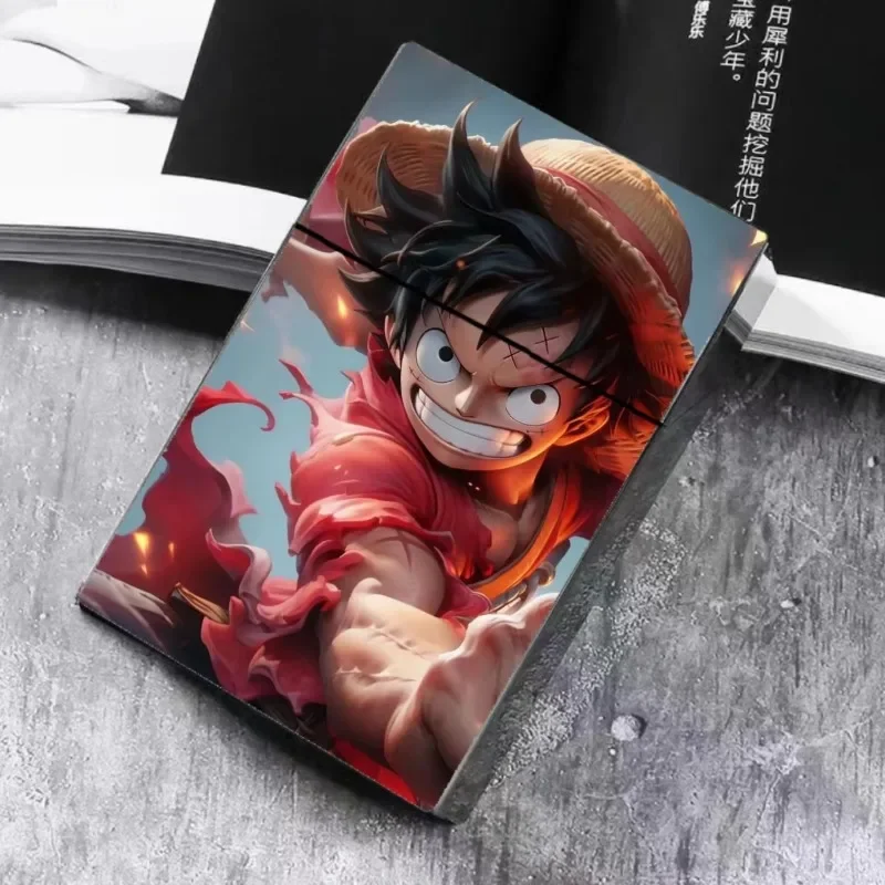 One Piece Luffy PVC Cigarette Case Anime Action Figure Cartoon Storage Box Kids Toys Anime Merchandise Decoration Birthday Gifts