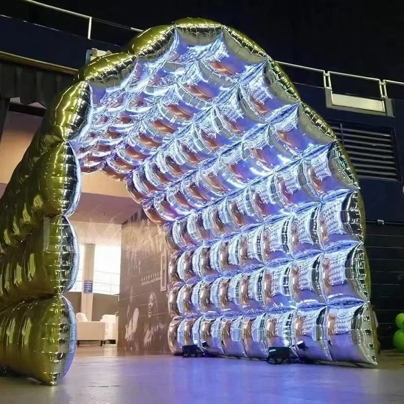 50 Stück quadratische doppelseitige Aluminiumfolien-Ballonwände, Geburtstagsfeiern, Jubiläen, Hochzeitsaison, Valentinstag – Detail 14