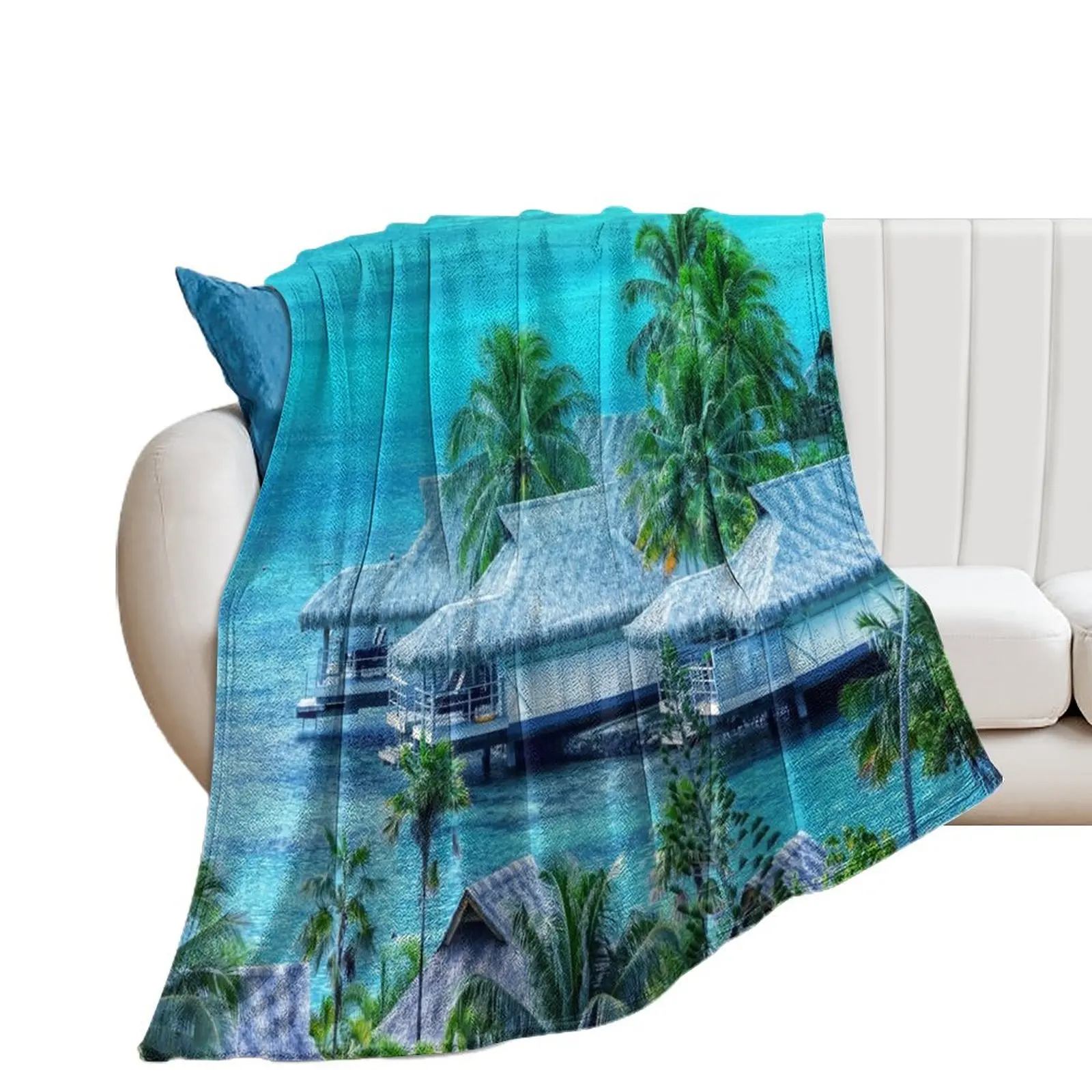 

Beach Themed For Home Throw Blanket Heavy Bed Fashionable Blankets