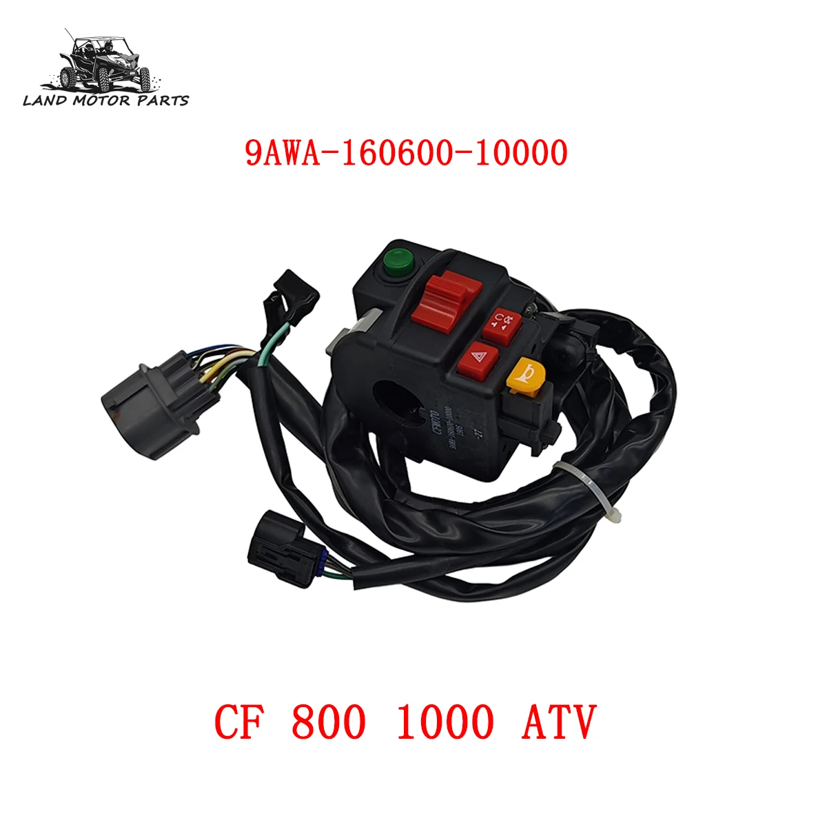 

Original LEFT Handlebar Switch w/Turn 9AWA-160600-10000 For C-Fmoto 800XC 850 CF800ATR-3 CF800AU-2A 1000CC ATV