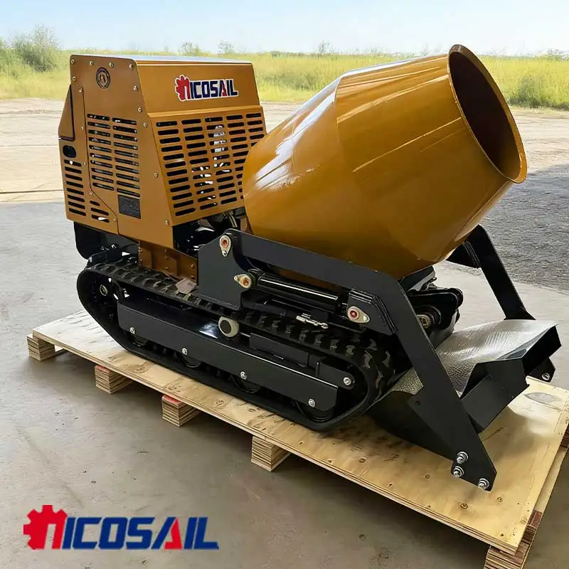 

Mini Crawler Dumper 2 Ton CE Approved Hydraulic Tipper for Construction Narrow Space Use