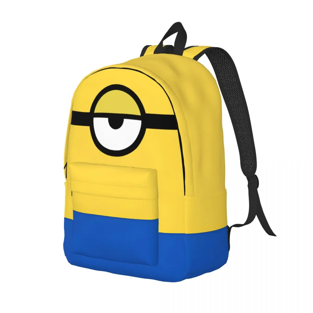 Kawaii Minions Eye Children's Bags Campus Retro Washable Despicable Me Children Handbag Birthday