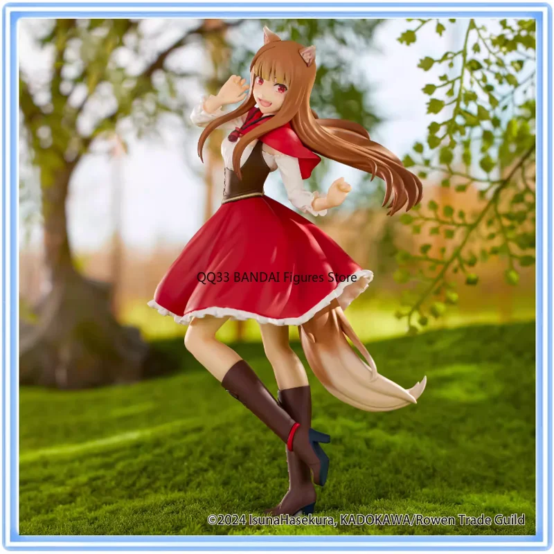 

Genuine Original Trio-Try-iT Figure Spice and Wolf Holo Little Red Riding Hood Action Figure Cute Model Desktop Ornaments