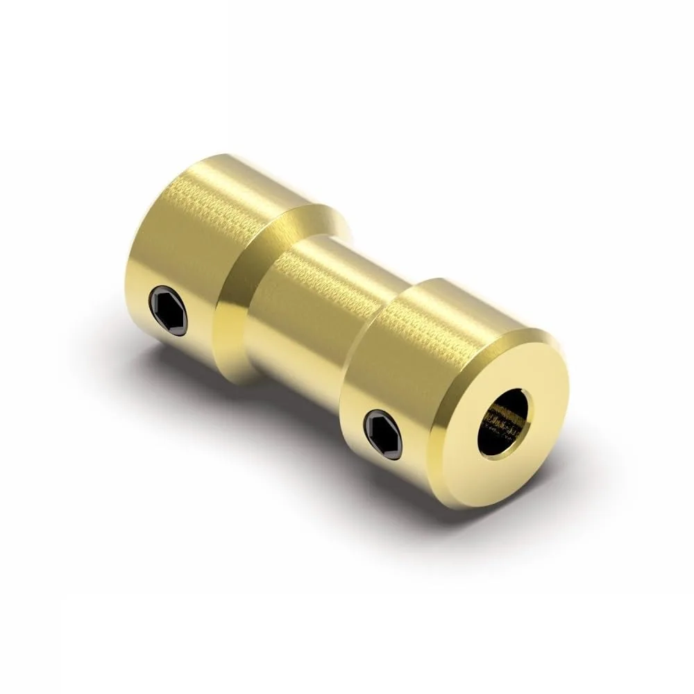 GKTOOLS D9L20 Brass Flexible Motor Shaft Coupling Coupler Motor Transmission Connector 2mm/2.3mm/3mm/3.17mm/4mm/5mm/6mm