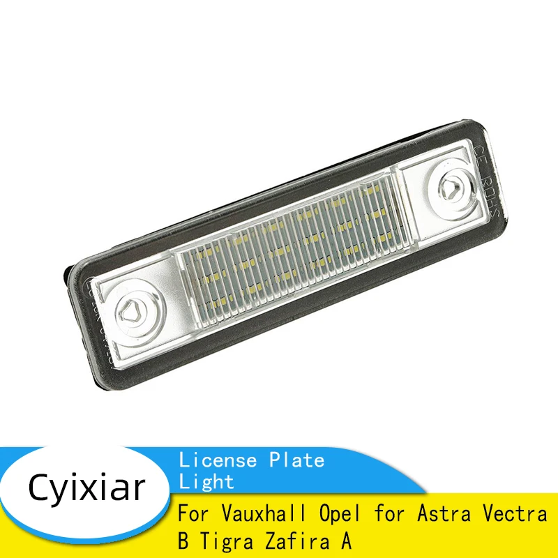 

2pcs 24 LED LED Licence Number Plate Light for Vauxhall Opel for Astra Vectra B Tigra Zafira A