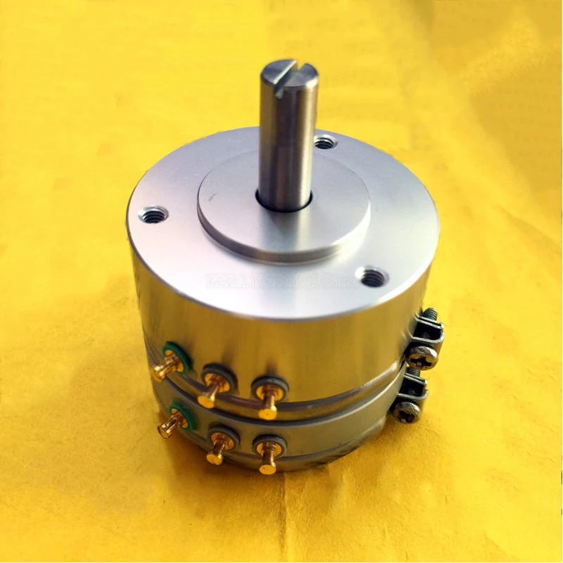 1Pcs Duplex 2WDD35D4 Linear 0.1% Precision Conductive Plastic Potentiometer 2WDS Angular Displacement Sensor 2WDJ 1K 2K 5K 10K