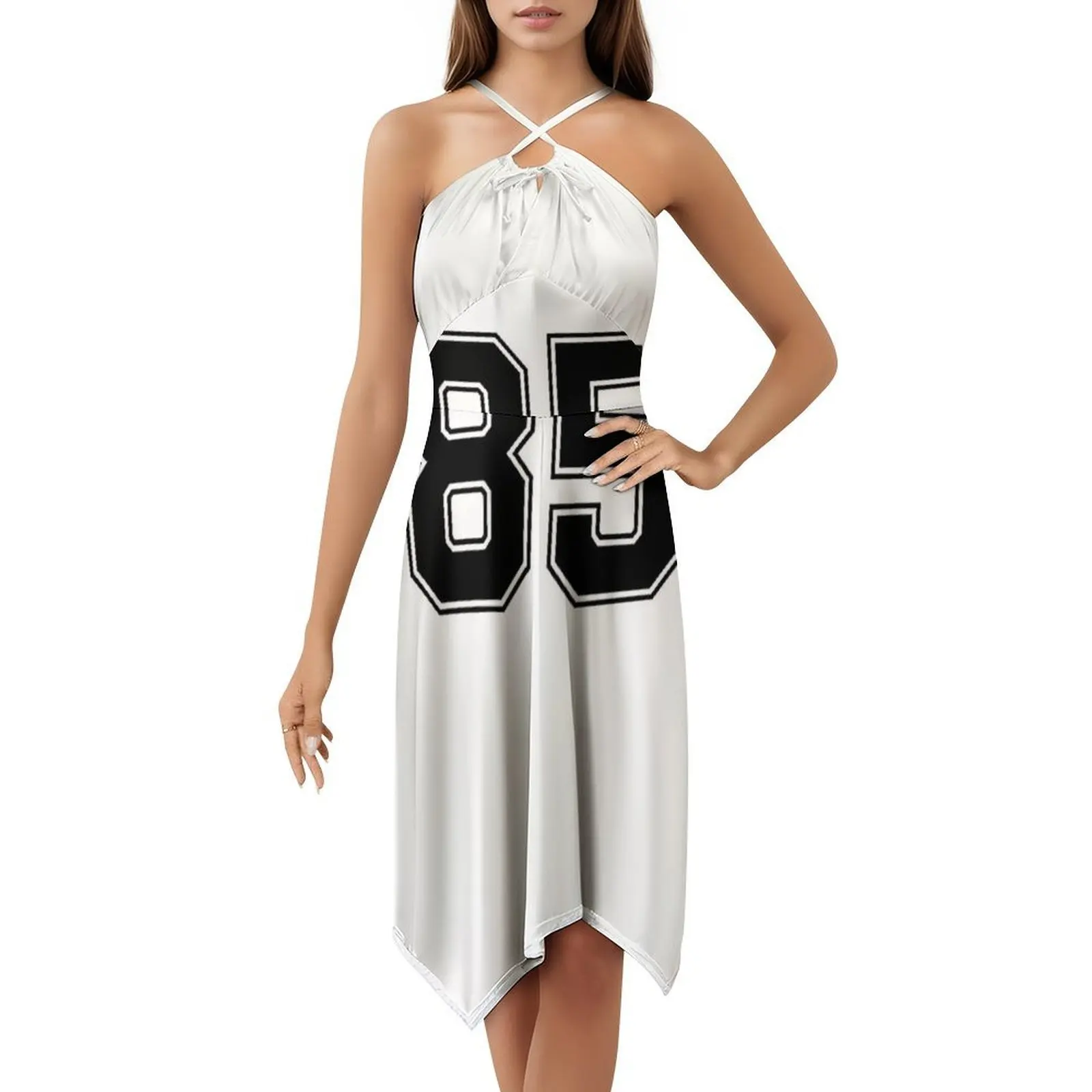 

85 Американский футбол, классический винтажный спортивный трикотаж, винтажное богемное платье с пышными рукавами или без рукавов, варианты женского платья 85