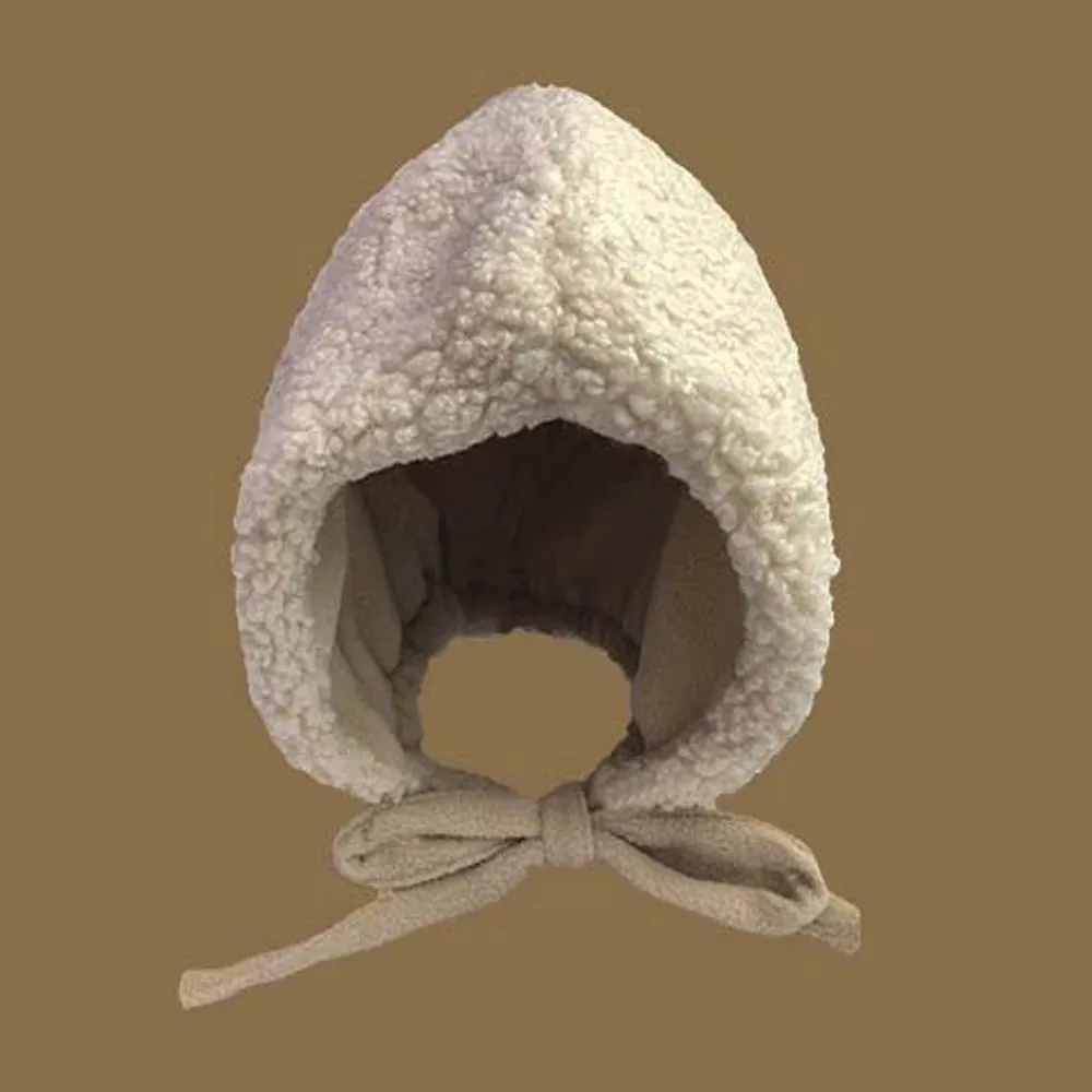 

Модная однотонная шапка, теплая пушистая шапка-бини, мягкая антихолодная зимняя шапка, зимний сезон