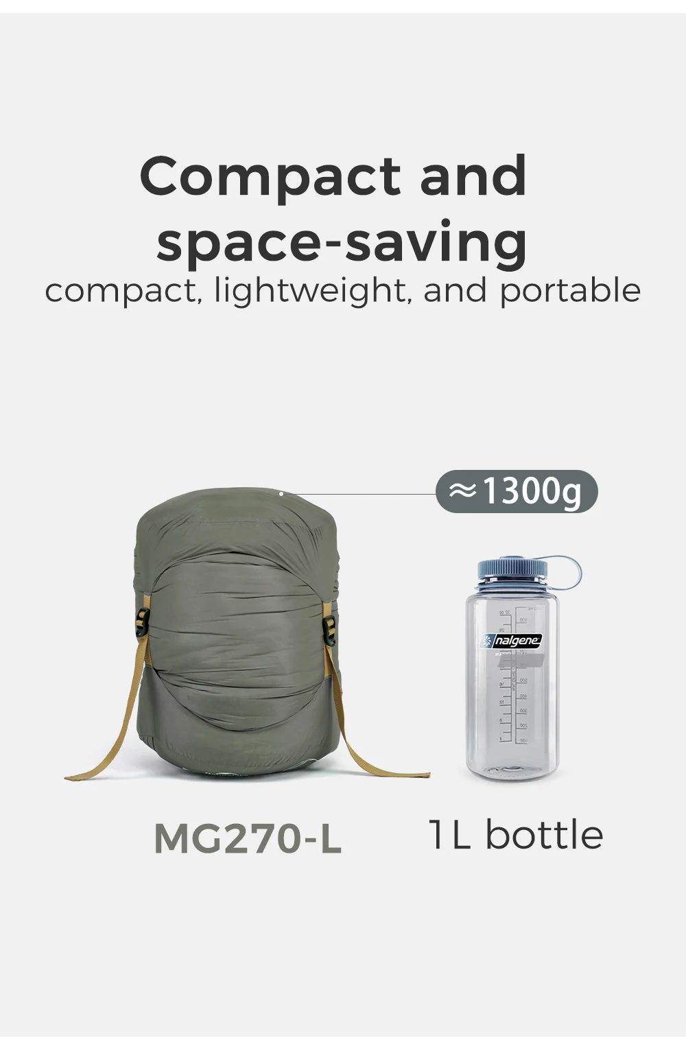 Naturehike Schlafsack Ultraleichter Camping- und Wanderschlafsack Wasserdichter Leichtgewichtiger Warmer Feuchtigkeitsableitender Baumwollschlafsack – Detail 14