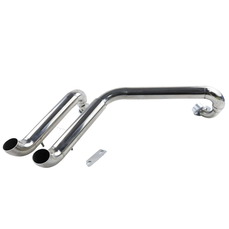 For Yamaha Virago XV535 XV400 All Years Motorcycle Exhaust Pipe Fit XV 535 400 Stainless Steel Muffler Full System Silencers