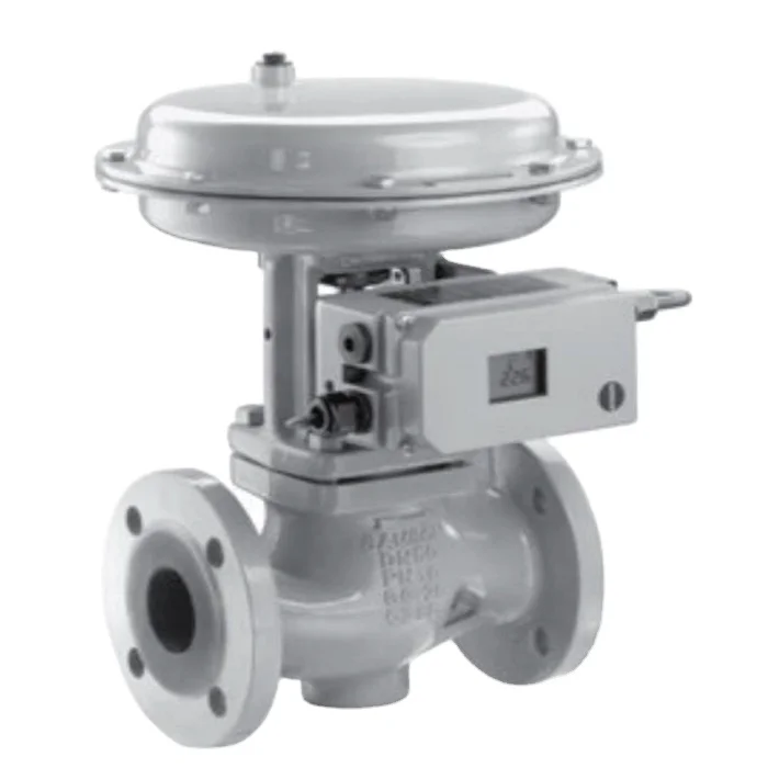 Flow control valve samson   smart positioner 3730-31000 with Hart communication and LCD display