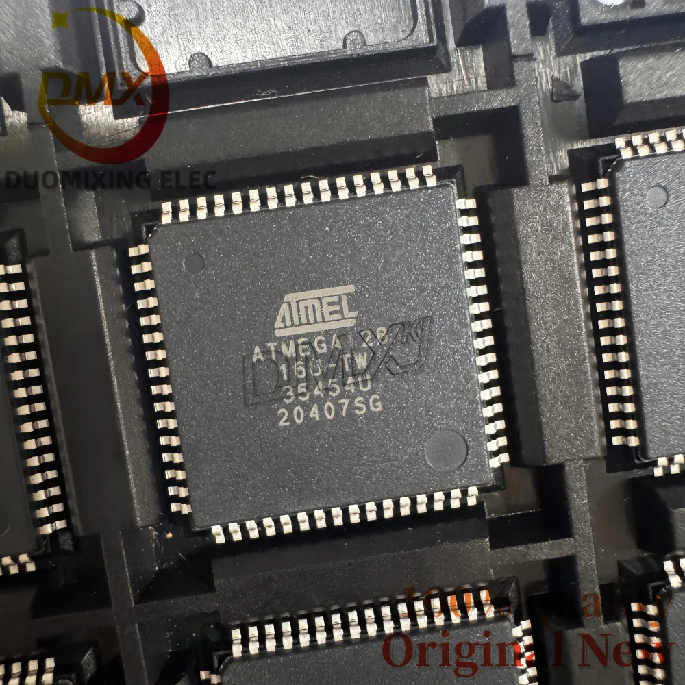 2PCS/LOT 100% Original ATMEGA128-16AU  ATMEGA128-16U Microcontroller chip