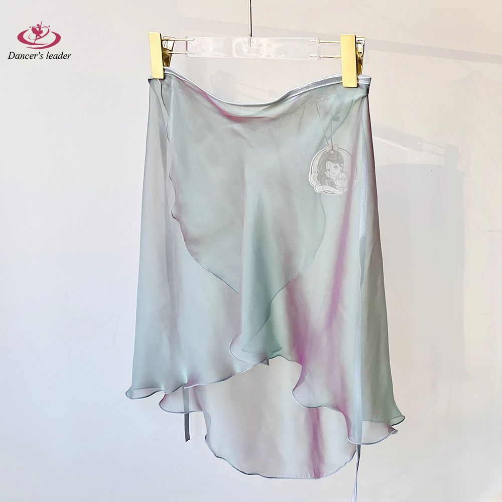 تنورة باليه قصيرة مذهبة الخيال الرمادي المرأة تنورة رقص الجمباز ممارسة تنورة الكبار المرأة الغنائية تنورة