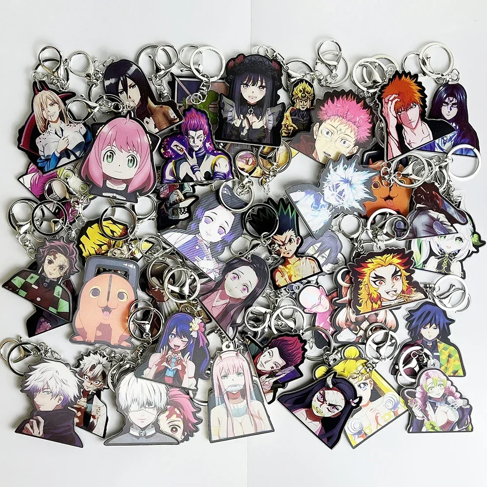 

Mix Wholesale 3D Anime key ring Decoration Keychains Pendants for Cars,Bags,Etc.(Pls Contact us for Full Catalogs)