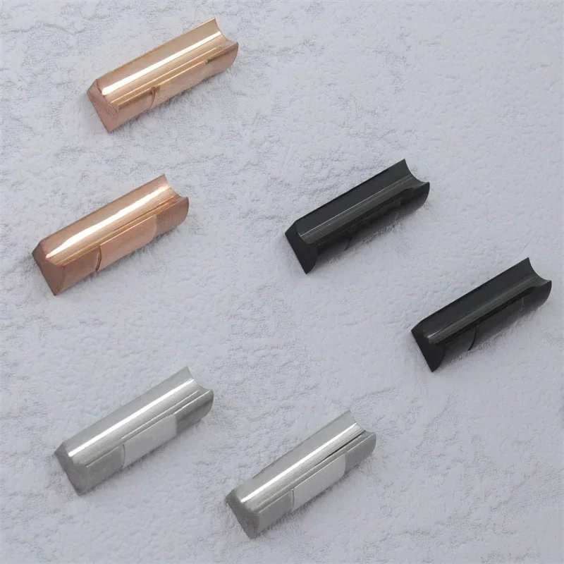 20 19 21mm Arc Interface Connection Strap Accessories for Rolex Black Green Water Ghost Submariner Waterproof Solid End Link