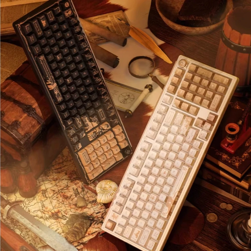 

VALKYRIE VK99 Pro Mechanical Keyboard Wireless Tri-Mode GASKET Hot-swap RGB VK Drive Custom Retro Anime Office Gaming Keyboard
