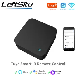 Tuya wifi ir controle remoto para ar condicionado tv, casa inteligente infravermelho controle remoto universal para alexa, google home yandex