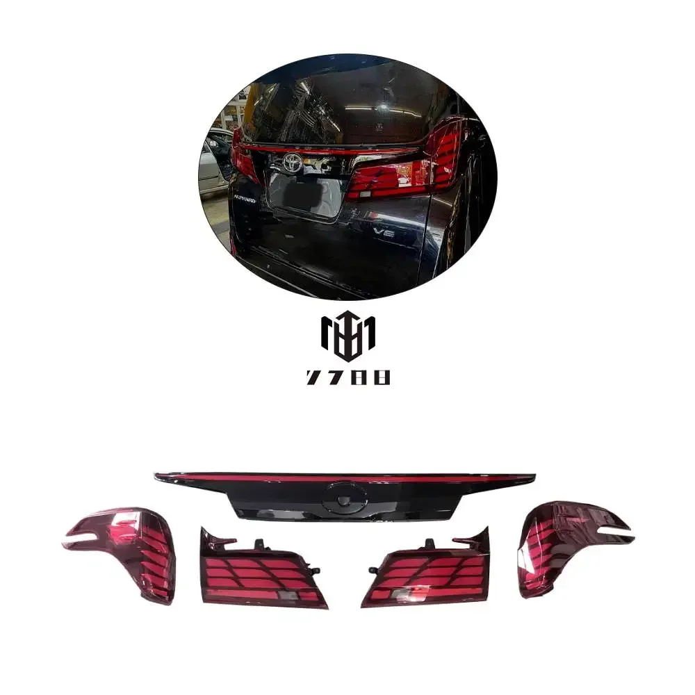

Upgraded Car Modified Led Tail Lights Rear Lamp For TO YO TA ALPHARD VELLFIRE LED 2015-2023 Year